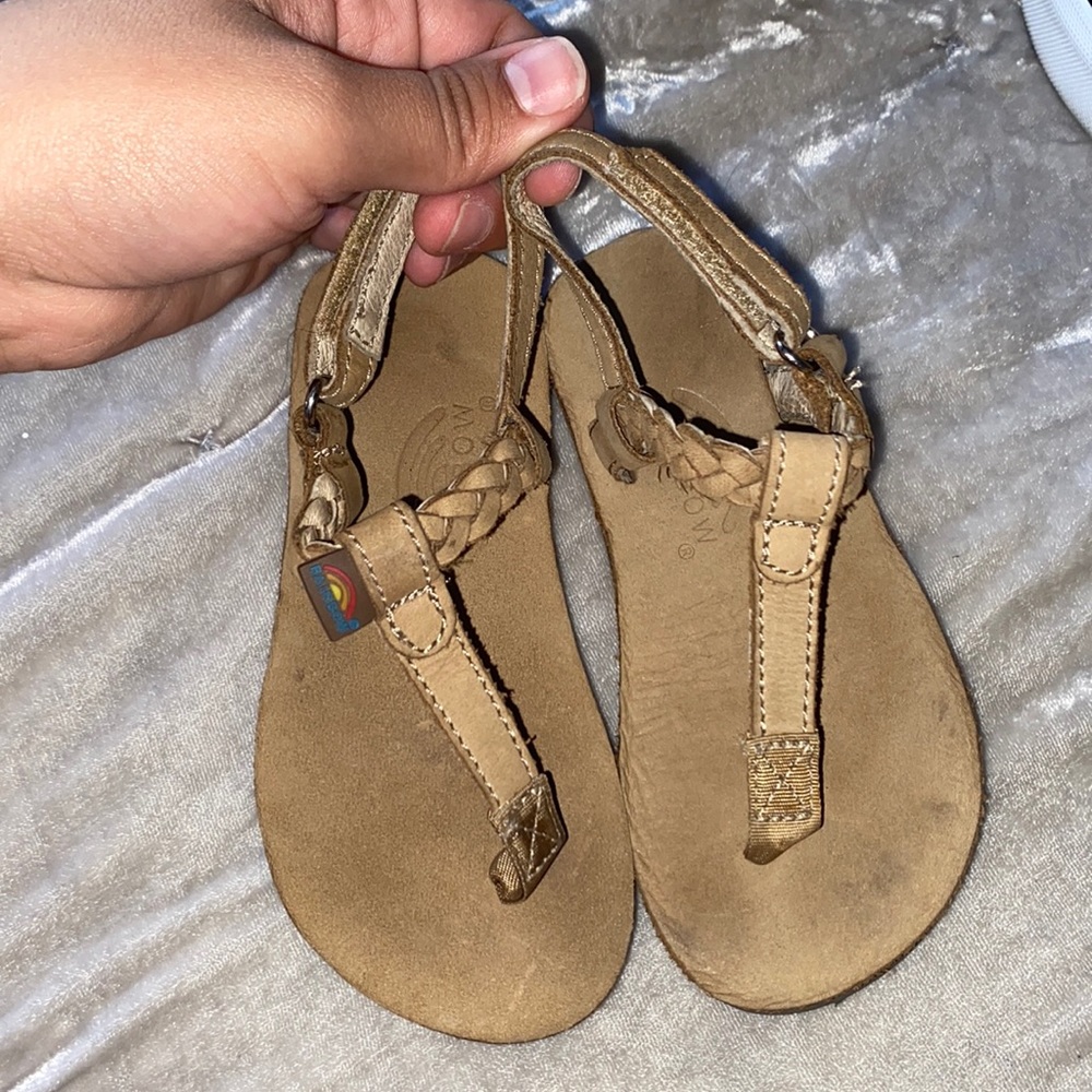 Toddler rainbow sandals